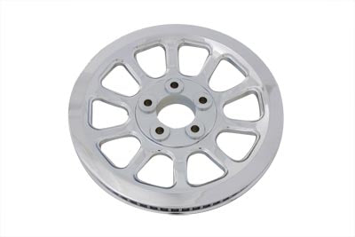 York 20-0697 rear pulley, 66-tooth chrome drive line component