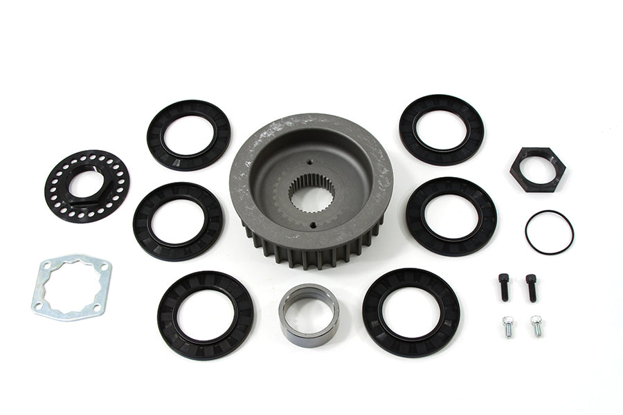 York 20-0721 front drive pulley kit with 32-tooth pulley, shown against a plain background