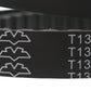 Ultima 20-3012 1-Inch Drive Rear Replacement Belt, 133 Tooth