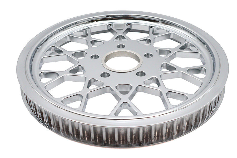 Ultima 20-4602 Classic Spoke Rear Drive Pulley, 65-Tooth Chrome