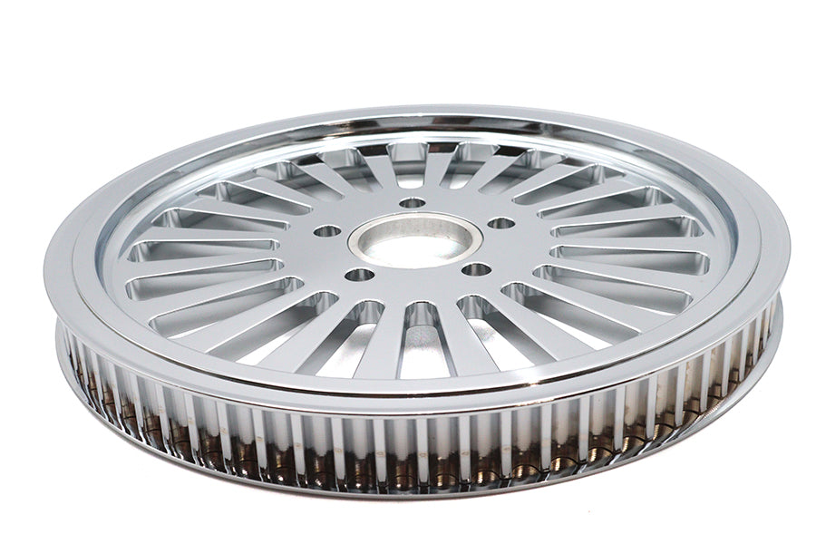 Ultima 20-4607 King Spoke Rear Drive Pulley, 70-Tooth Chrome