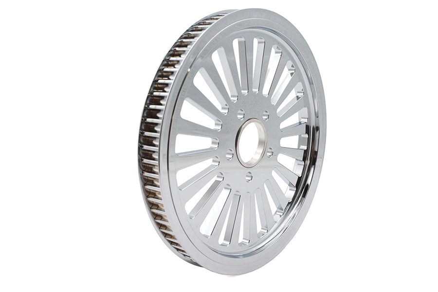 Ultima 20-4607 King Spoke Rear Drive Pulley, 70-Tooth Chrome