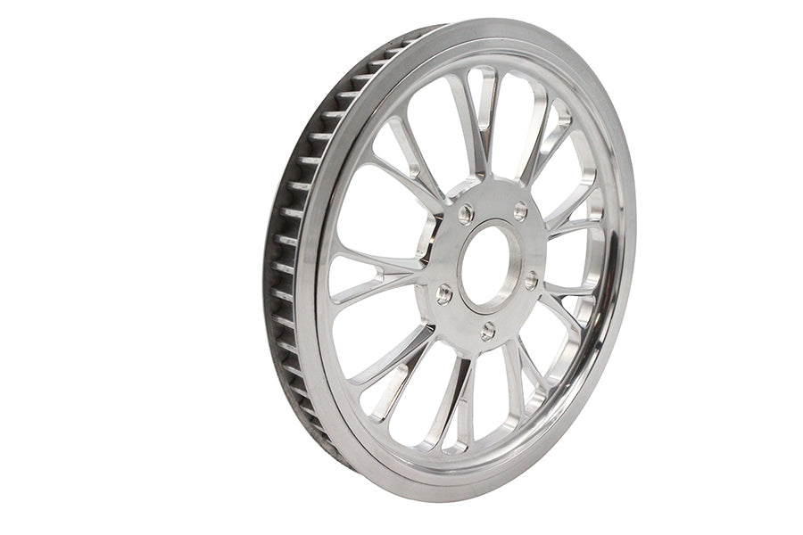 Ultima Manhattan 65-tooth rear drive pulley, polished finish, model 20-4645
