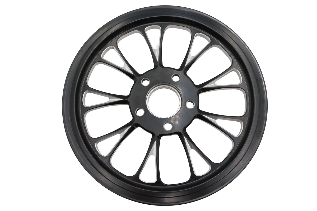 Ultima Manhattan 65-tooth black cut rear drive pulley, model 20-4653