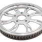 Ultima Vortex rear drive pulley, 65-tooth polished finish, model 20-4713/94-713