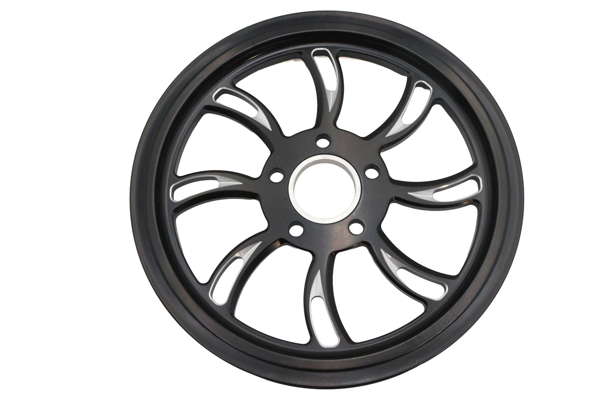 Ultima 94-722 Vortex rear drive pulley, 70-tooth black cut design
