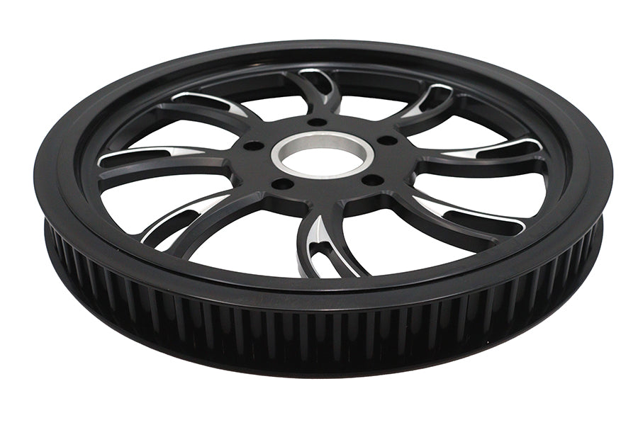 Ultima Vortex rear drive pulley, 70 tooth black cut design, model 20-4724