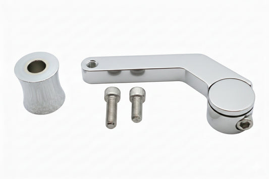 V-Twin 21-3010 AEE Shorty Shifter Arm Spacer Chrome