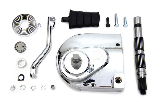 V-Twin chrome kick starter conversion kit for 1991-2000 Harley-Davidson XL transmission