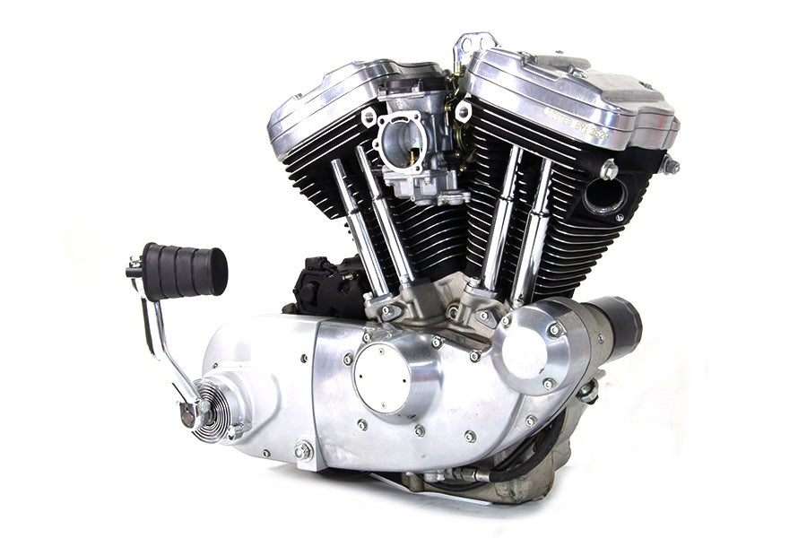 V-Twin 22-0458 kick starter conversion kit with alloy finish for motorcycle transmission