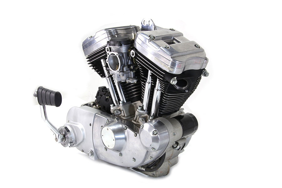 V-Twin 22-0458 kick starter conversion kit with alloy finish for motorcycle transmission