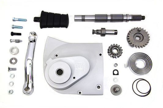 V-Twin 22-0562 kick starter conversion kit with alloy finish for 2004-2006 Harley-Davidson XL transmission
