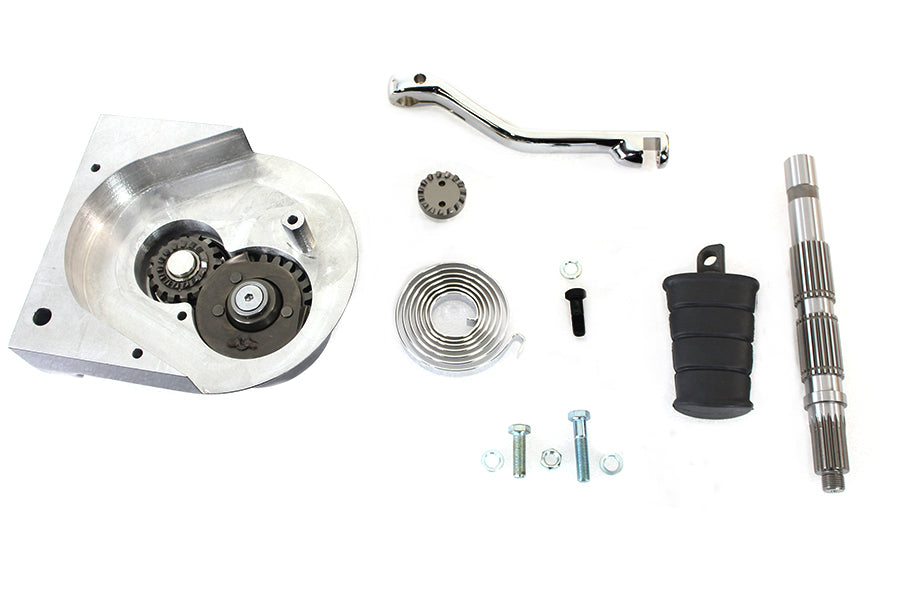V-Twin black kick starter conversion kit for 1991-2000 Harley-Davidson XL transmission