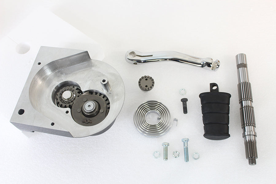 V-Twin 22-0655 black kick starter conversion kit for 1991-2000 Harley-Davidson XL transmission