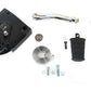 V-Twin 22-0655 black kick starter conversion kit for 1991-2000 Harley-Davidson XL transmission