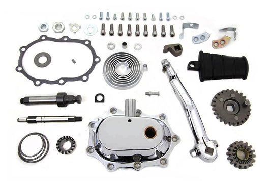 V-Twin 77756 Chrome Kick Starter Kit for 1936-1941 Harley-Davidson EL and UL