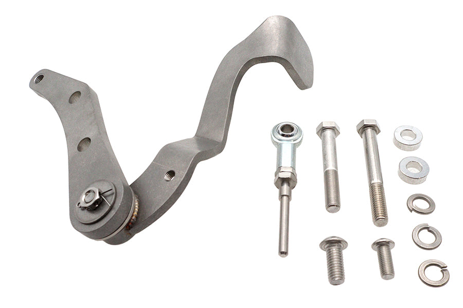 Prism Sling Shot Brake Pedal Assembly, Natural Stainless, CON024SS
