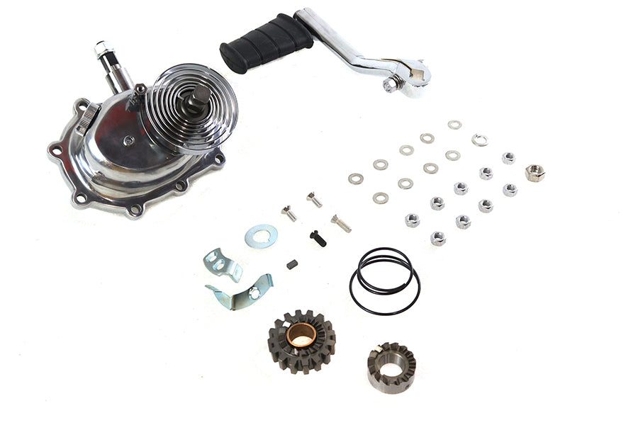 Motorshop 22-1045 Polished Kick Starter Kit