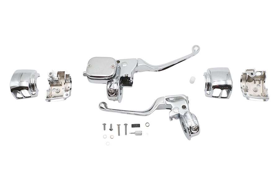 Ultima 47-256 Chrome Handlebar Control Kit for motorcycle handlebars