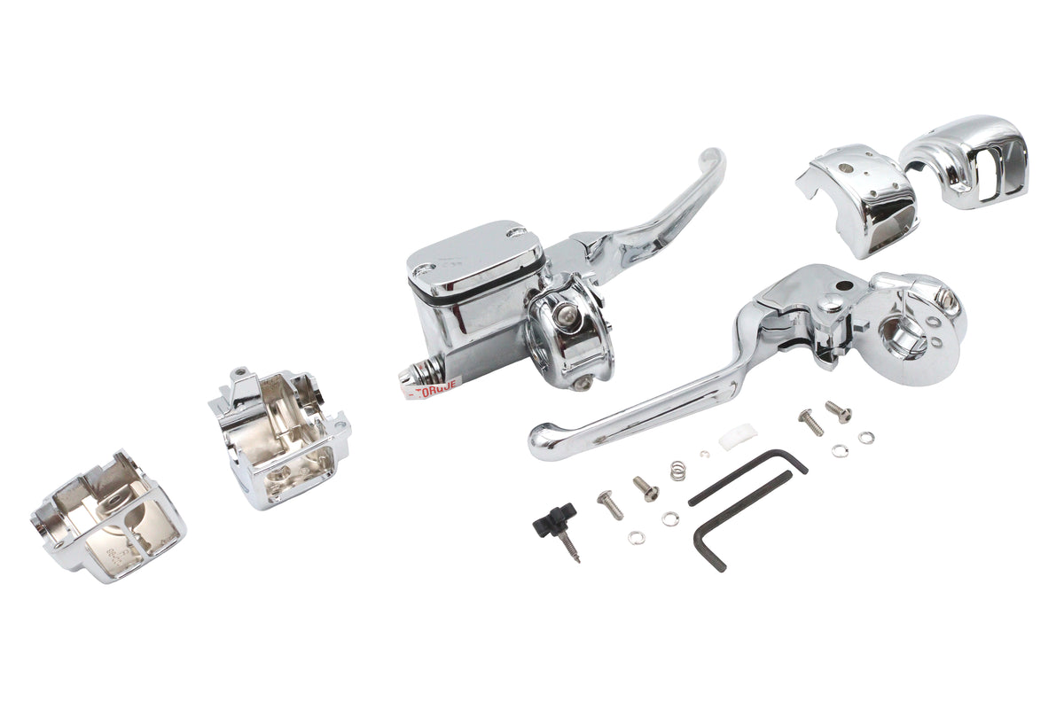 Ultima 47-257 Chrome Handlebar Control Kit for motorcycle handlebars