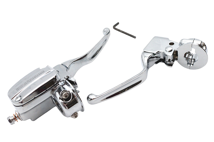 Ultima 47-258 chrome handlebar control kit for motorcycle handlebars