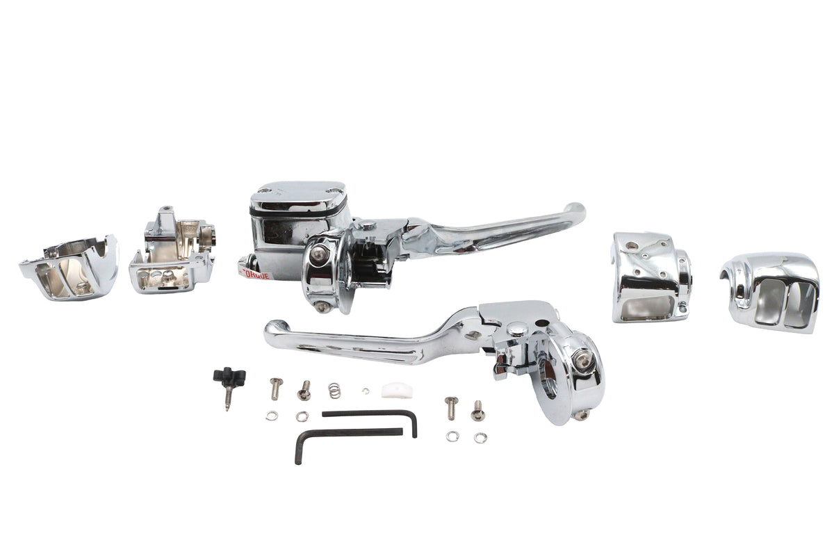 Ultima chrome handlebar control kit, part number 47-259, model 22-7259
