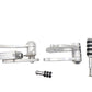 Ultima Billet Forward Control Kit Polished 47-440, precision-machined motorcycle foot controls