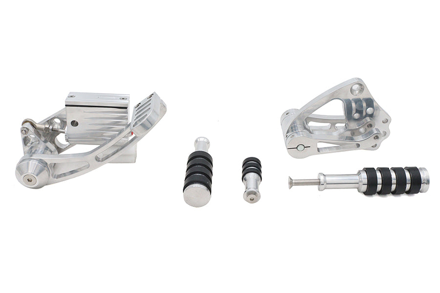 Ultima polished billet forward control kit, part number 47-540