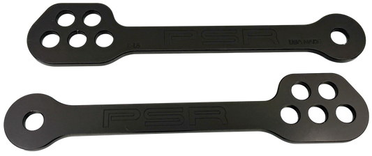 PSR black lowering link for Kawasaki Ninja 250R and Ninja 300 suspension.