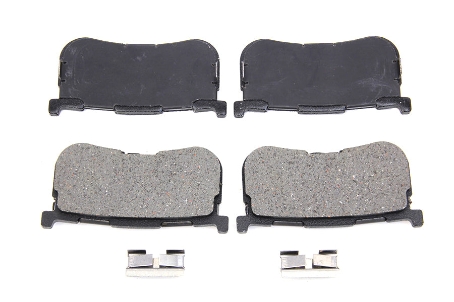 Duro 23-0001 Kevlar rear brake pad set for vehicle braking system