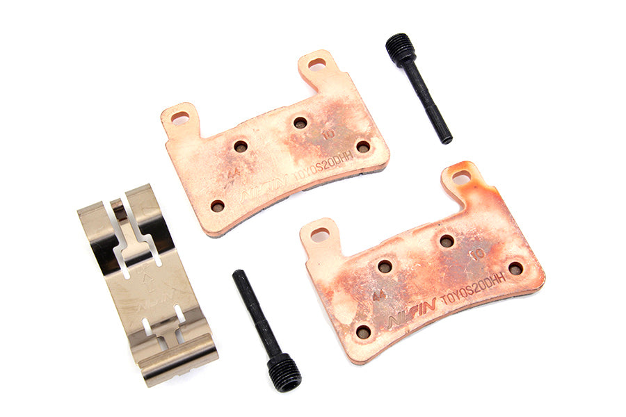 Duro 23-0003 Kevlar front brake pad set with durable friction pads for automotive braking systems
