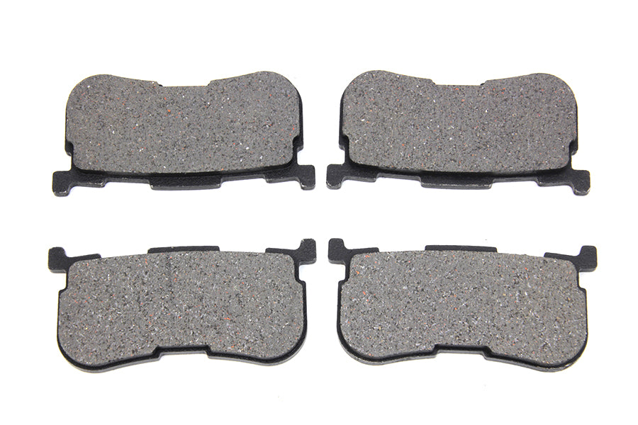 Duro 23-0004 Kevlar rear brake pad set for Harley-Davidson FLHTCU motorcycles