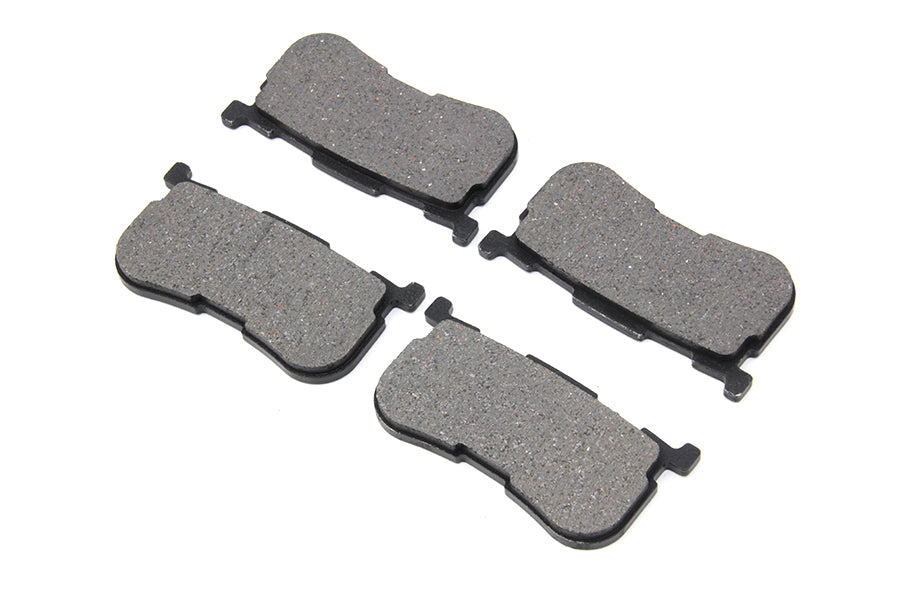 Duro 23-0004 Kevlar rear brake pad set for Harley-Davidson FLHTCU motorcycles