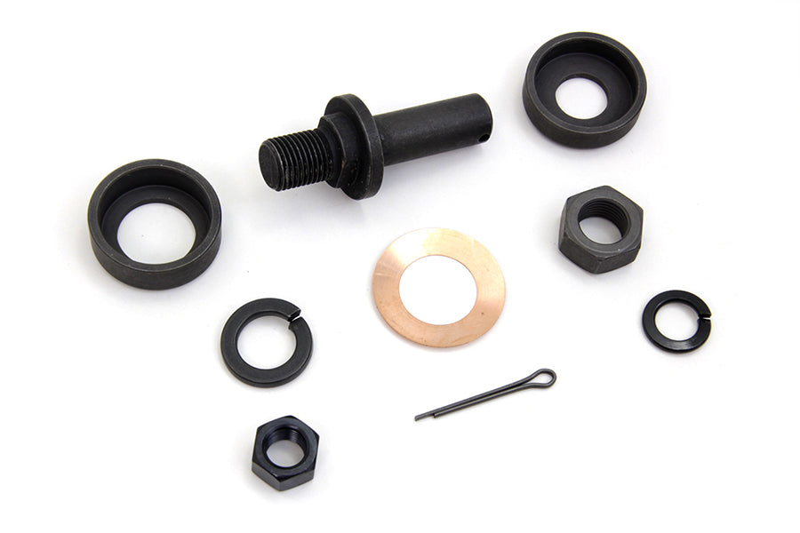 Edart 70309 mechanical brake pivot kit, parkerized finish close-up