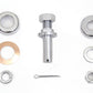 Edart 70309C mechanical brake pivot kit in chrome finish for brake assembly