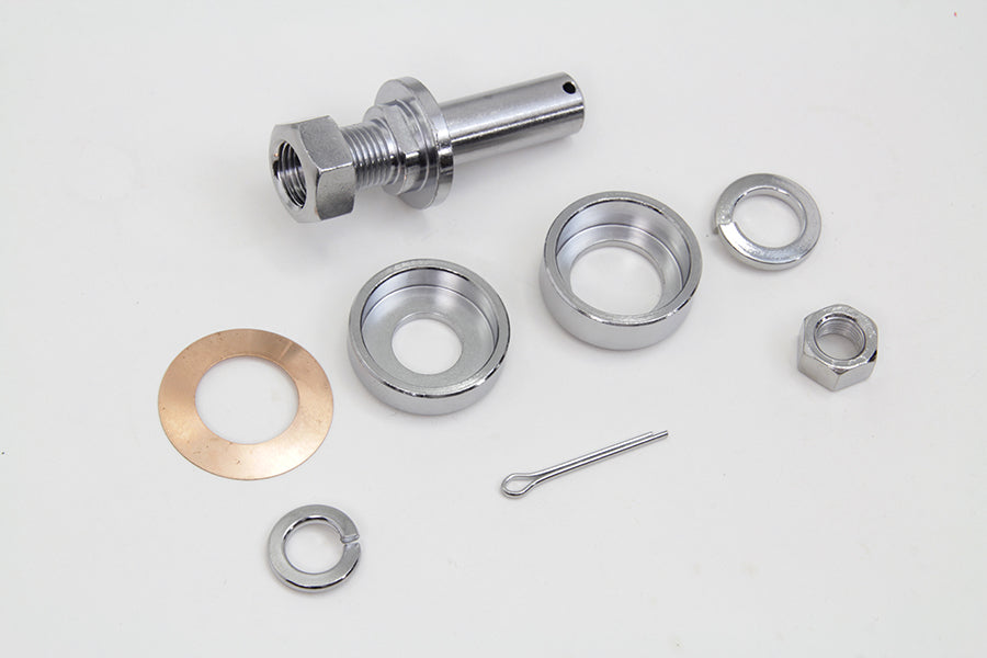 Edart 70309C mechanical brake pivot kit in chrome finish.close