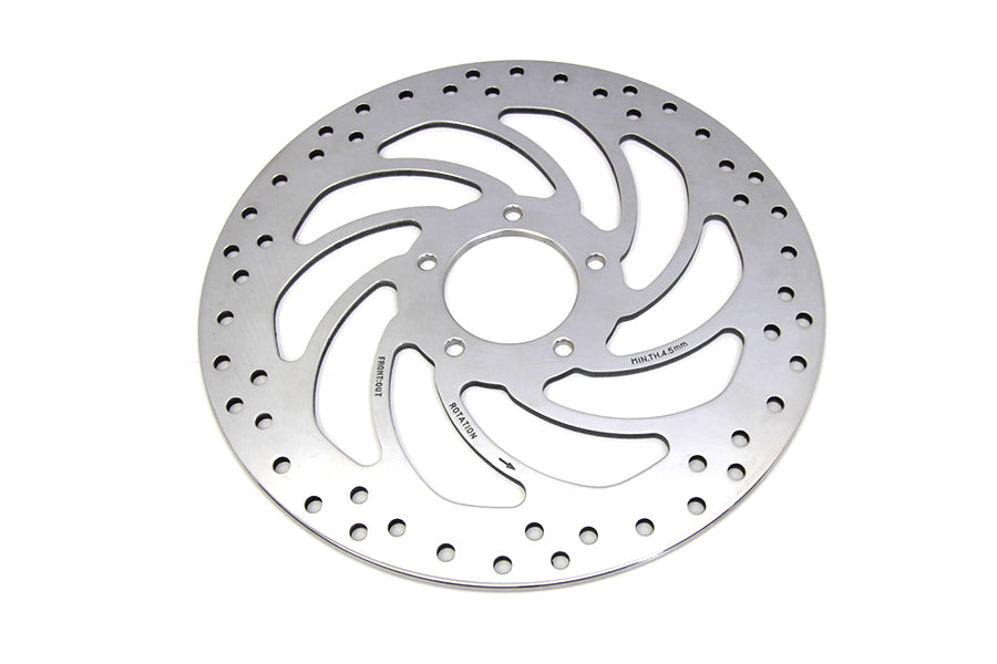 Edart Indian Scout front brake disc, side valve design, model 23-0071