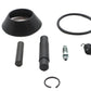 Edart 71217 front brake caliper service kit with brake components and hardware