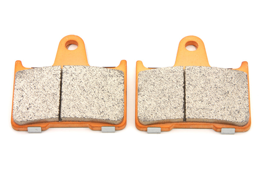 Duro 149247 metallic rear brake pad set for vehicle braking system