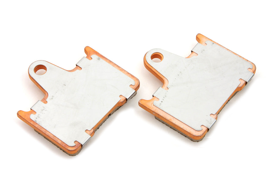Duro 149247 metallic rear brake pad set, SKU 23-0185, shown in product image