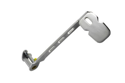 Edart 35-0146S chrome extended brake pedal for forward control motorcycles