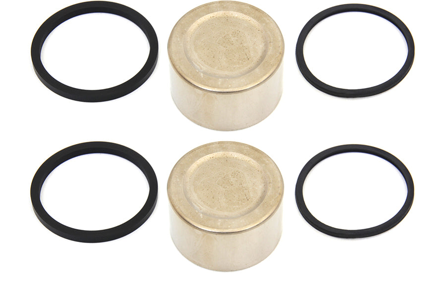 Edart 63633 rear brake caliper piston and seal kit, SKU 23-0290 parts displayed on a white background