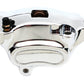 Edart chrome front 4-piston left-side brake caliper, part 84411, model 23-0499