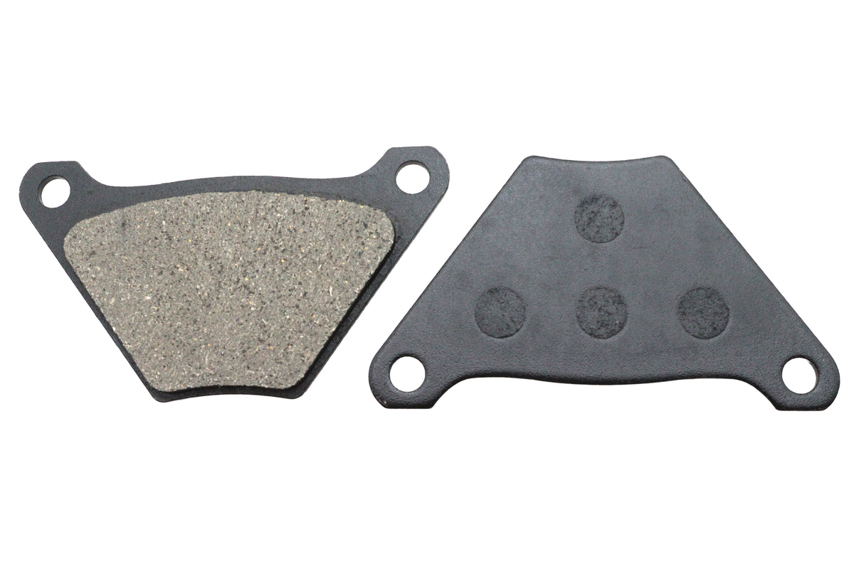 Duro 19518A soft front or rear brake pad set, SKU 23-0513, shown from above