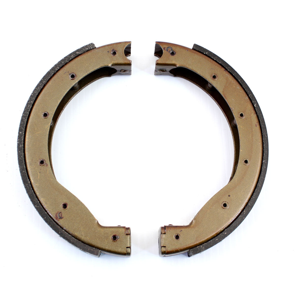 Duro 23-0515 replica front brake shoe set for 1949–1958 Harley-Davidson FL motorcycles