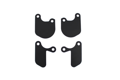 Edart 30757 front brake caliper vibration plates for dual disc brake system