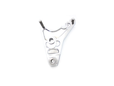 Edart 23-0524 chrome rear brake caliper bracket for 10-inch disc brake