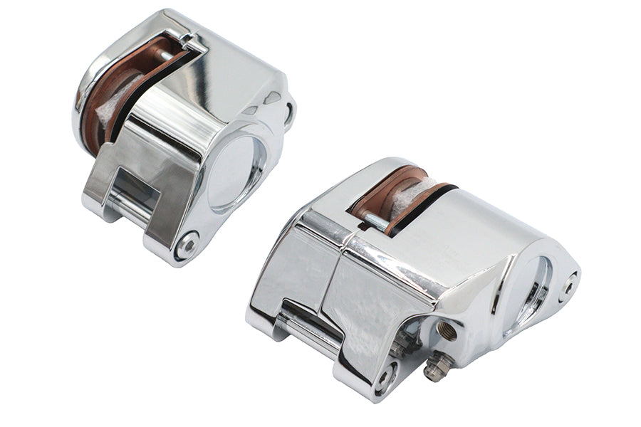 Duro 08828 chrome 1-piston front brake caliper setWinvalid