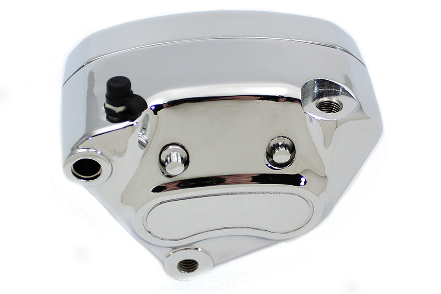 Edart 42815 chrome front 4-piston brake caliper against a plain background