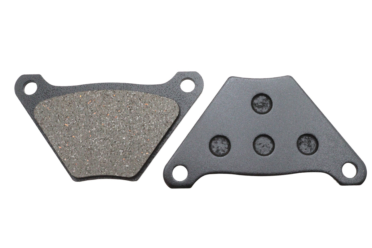 Duro 23-0644 front or rear semi-metallic brake pad set-cmprised of black brake pads